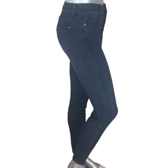 NEW JustFab High Waisted Button Fly Skinny Jeans Women's Size 26 NWT $57 - Picture 3 of 7